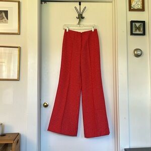 Vintage red pants size 0